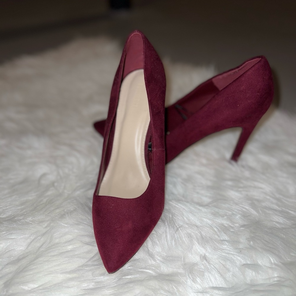 Forever 21 Burgundy Heels